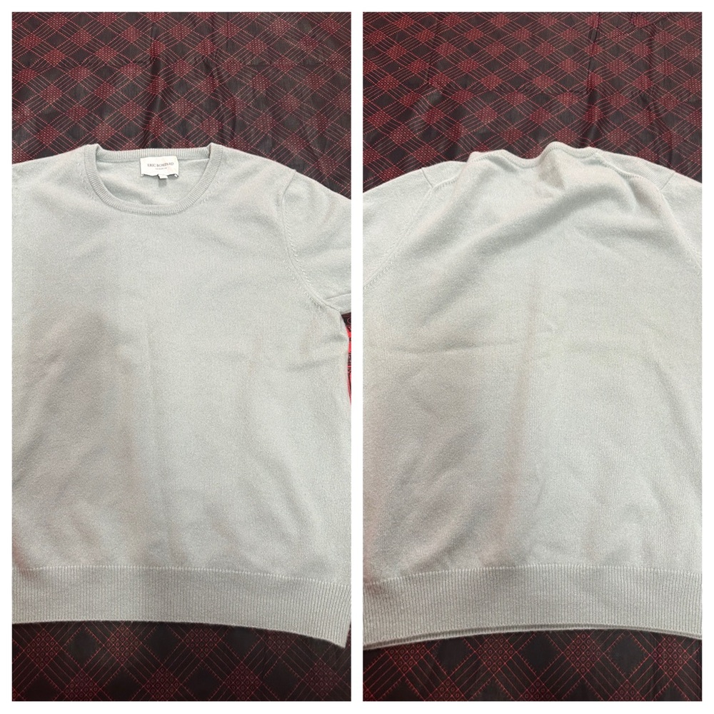 Eric Bompard cashmere top 
Size XL
Pit to pit: 18”
Length: ~23